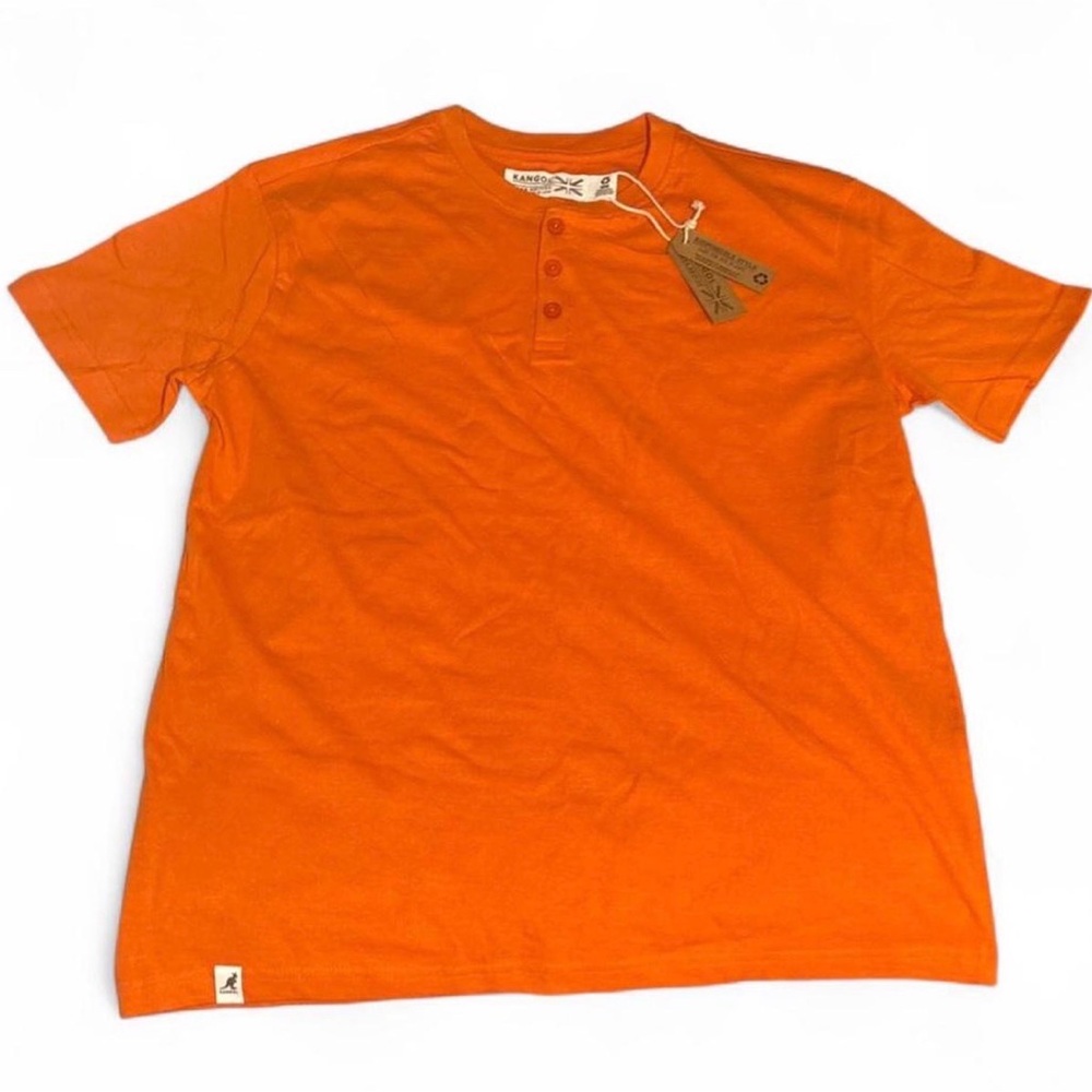 Kangol Vibrant Orange Short Sleeve Tee